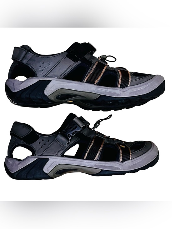 Teva Mens Sz 11 Omnium Gray Hiking Water Closed Toe Sandals Shoes main image 6